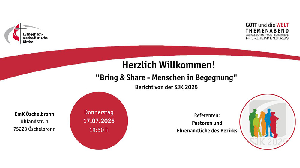 "Gott und die Welt" Themenabend am 17.07.2025