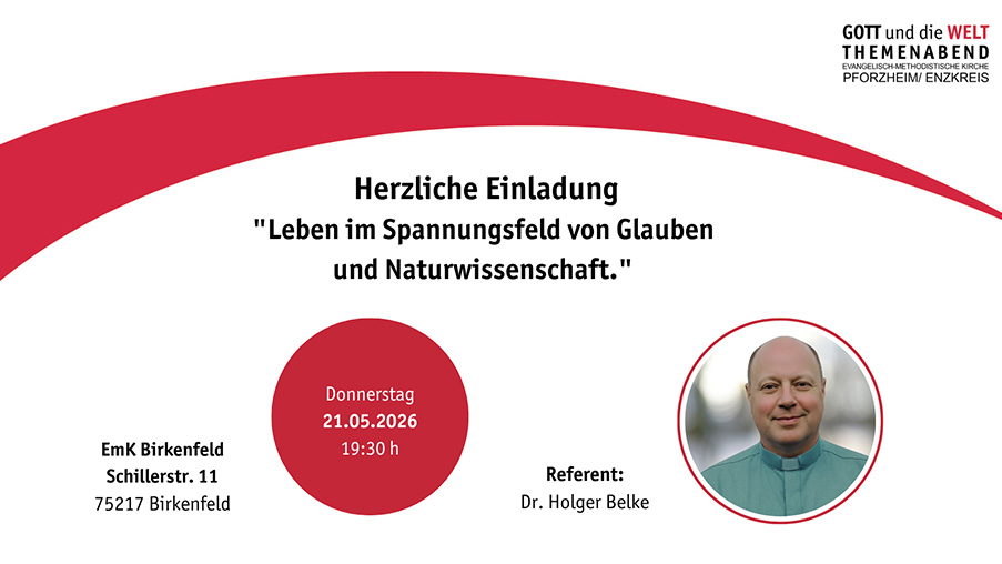 "Gott und die Welt" Themenabend am 21.05.2026